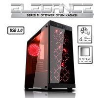 Power Boost Elegance Serisi VK-G1006R 4x12cm Kırmızı Led - 1